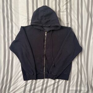 COPY - Black Zip-Up Hoodie